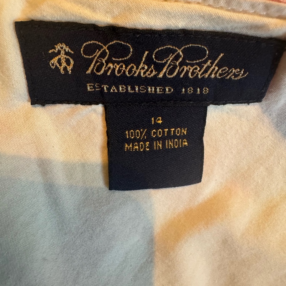 Vintage Brooks Brothers Multicolor Patchwork Madras Skirt - Picture 3 of 4